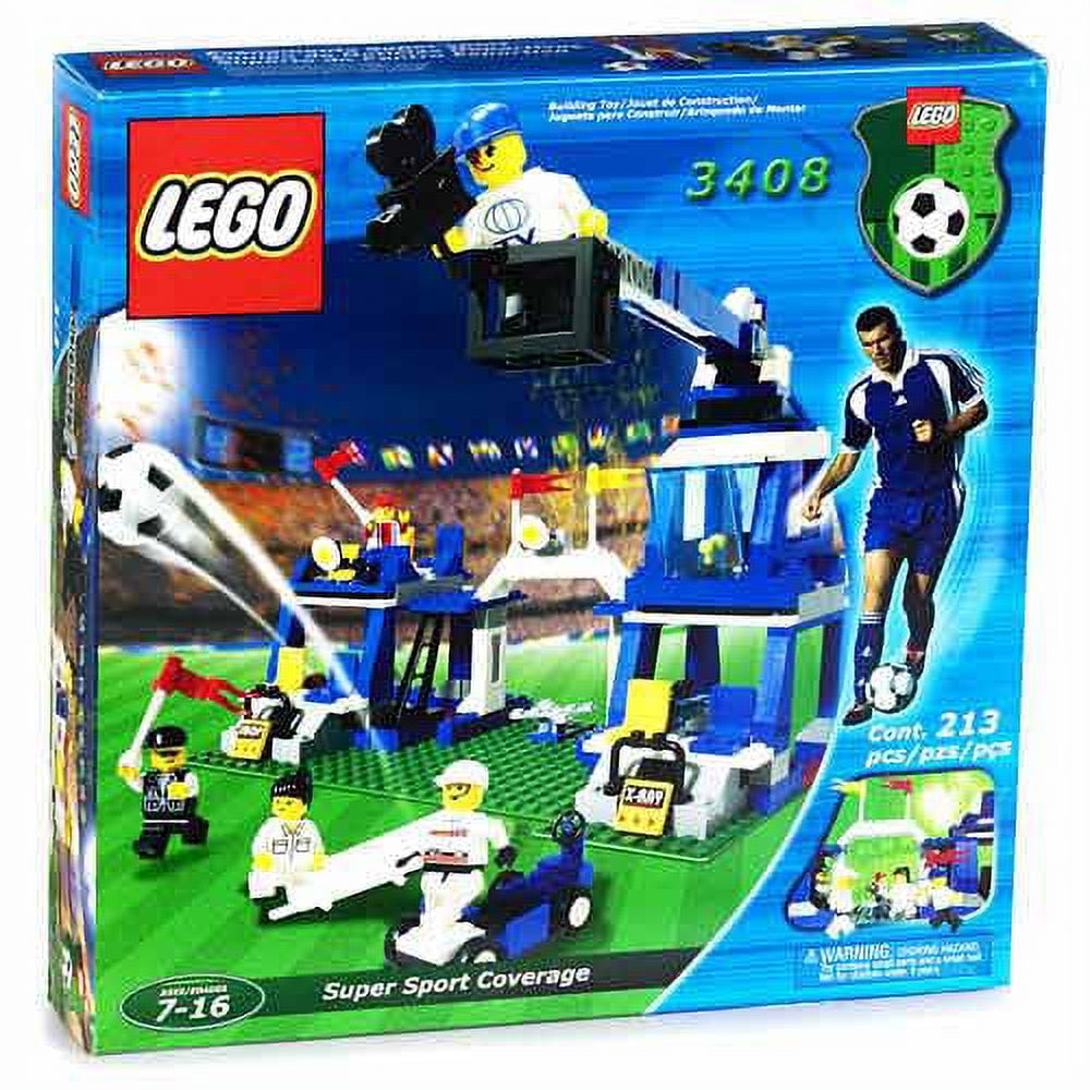 LEGO Sports Soccer Football Super Coverage (3408)- Instructions Only