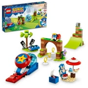 LEGO Sonic the Hedgehog Sonic s Speed Sphere Challenge Building Toy Set, Sonic Playset with Speed Sphere Launcher and 3 Sonic Figures, Fun Birthday Gift for Young Fans Ages 6 and Up, 76990
