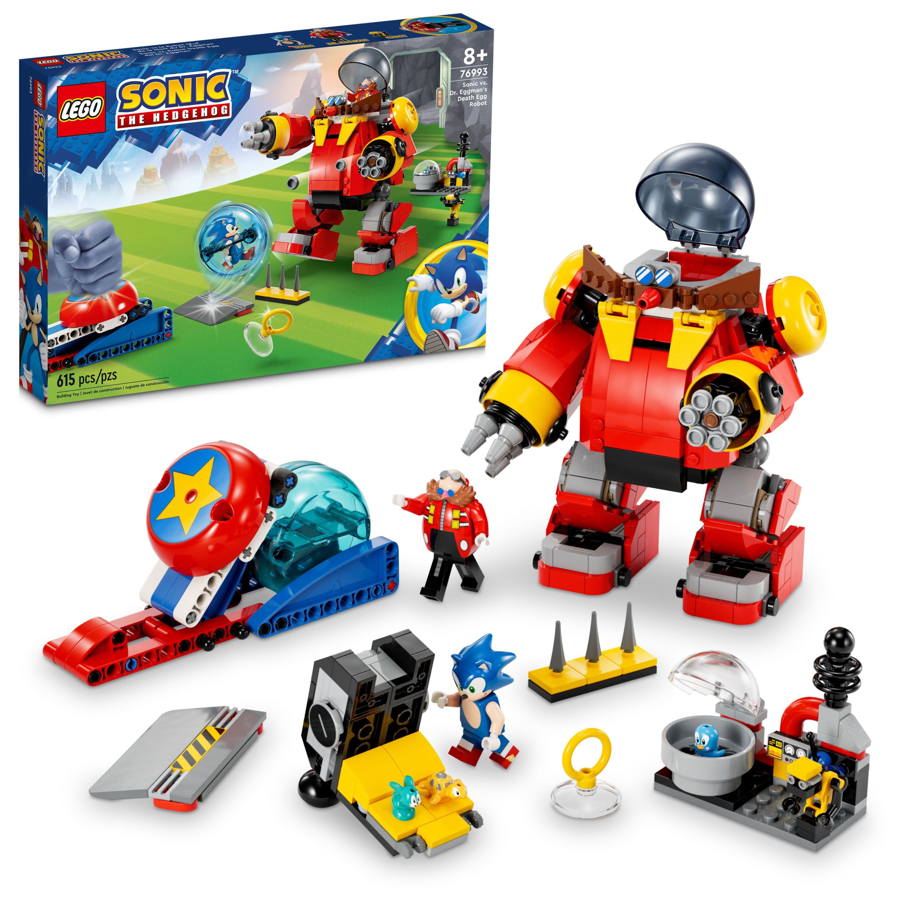 LEGO Sonic the Hedgehog Tails’ Workshop and Tornado Plane 76991 Building  Toy Set, Airplane Toy with 4 Sonic Figures and Accessories for Creative  Role