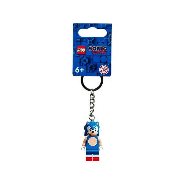 LEGO, Sonic the Hedgehog Removable Key Chain, Blue, 1 Count