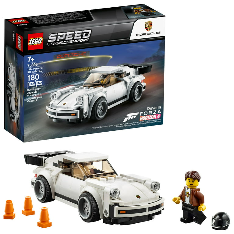 Porsche 911 turbo LEGO MOC, 245 pieces 8 studs wide speed c…