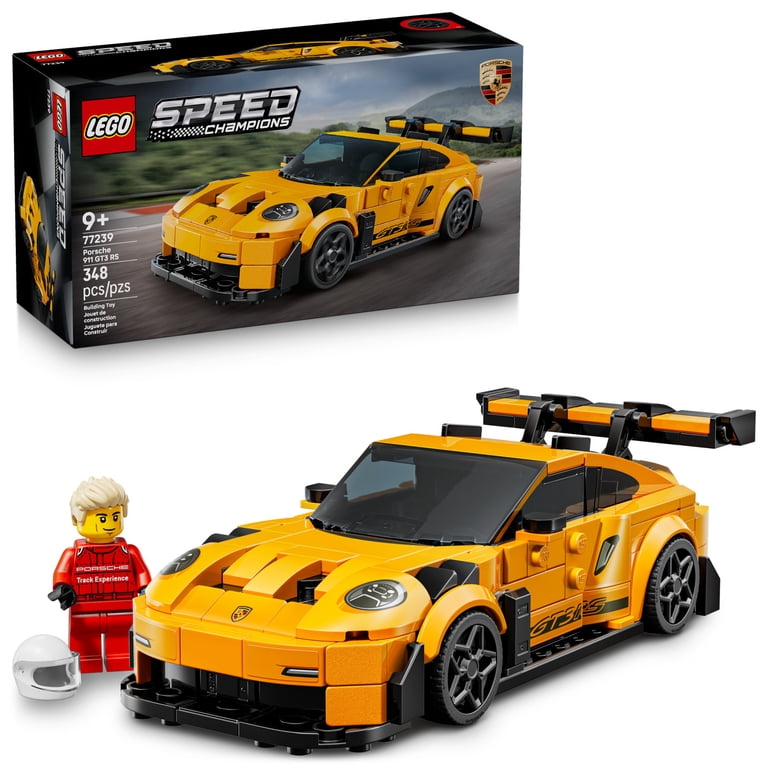 LEGO Speed Champions Porsche 911 GT3 RS Model Kit 77239 - Walmart.com