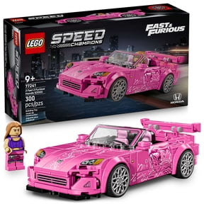 LEGO Speed Champions 2 Fast 2 Furious Honda S2000 Car Toy for Kids, Boys, and Girls, Ages 9+ - Gift for Birthdays for Race Car and Movie Fans - Includes Suki Minifigure - 77241
