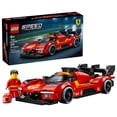 thumbnail image 1 of LEGO Speed Champions Ferrari 499P - Building Toy for Boys & Girls, Ages 9+ - Racecar Toy for Kids with Driver Minifigure - Gift for Birthdays - 77261, 1 of 7