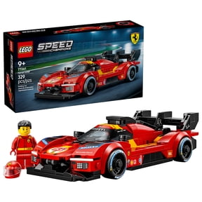 LEGO Speed Champions Ferrari 499P - Building Toy for Boys & Girls, Ages 9+ - Racecar Toy for Kids with Driver Minifigure - Gift for Birthdays - 77261