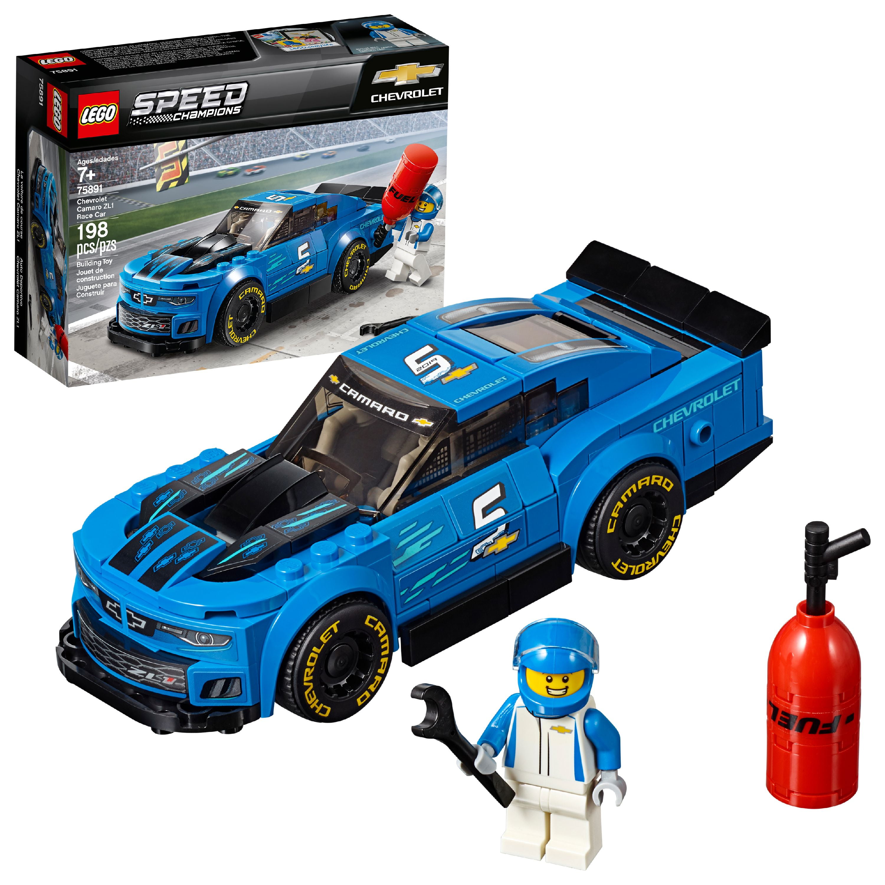LEGO Speed Champions Chevrolet Camaro Race Car 75891 - Walmart.com