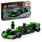 LEGO Speed Champions KICK Sauber F1 Team C44 Race Car Toys - Building Set For Kids, Boys & Girls, Ages 10+ - Toy Cars for F1 Fans - Gift Ideas for Birthdays - 77247