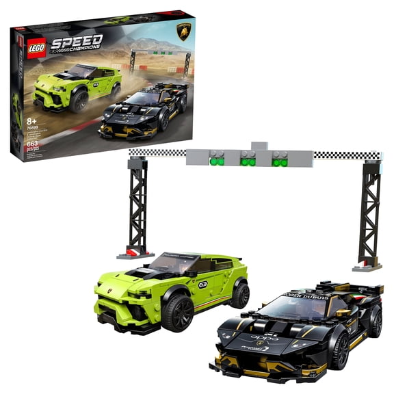 LEGO Speed Champions Lamborghini Urus ST-X & Huracn Super Trofeo EVO 76899 Building Kit