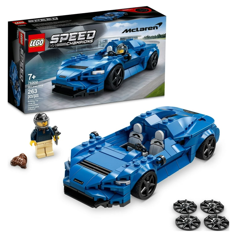 LEGO Speed Champions McLaren Elva 76902 LEGO Set (263 Pieces), Multicolor