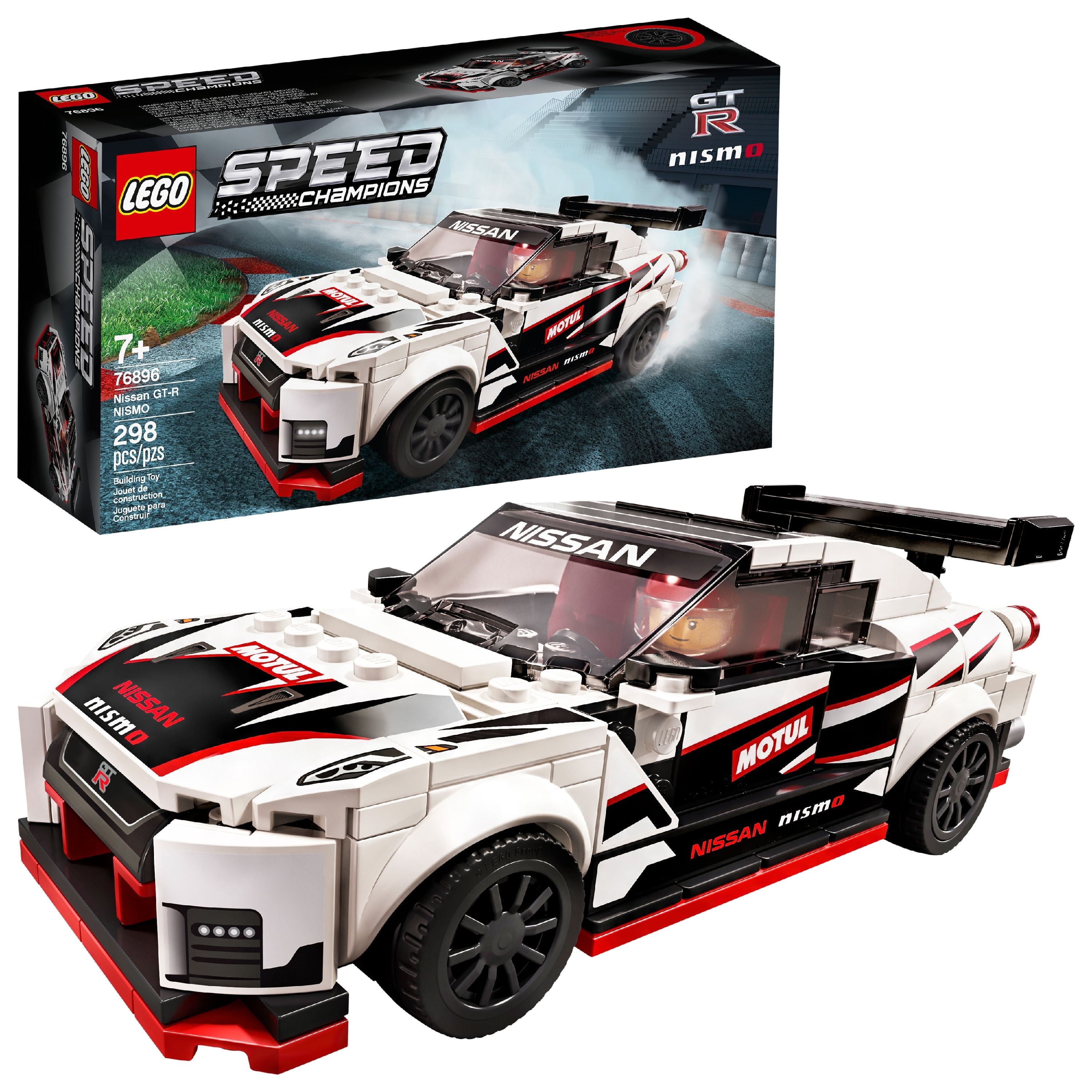 ミニカー NISSAN GT-R NISMO 1/8 LEGO Speed Champions Nissan GT-R NISMO 76896 Toy Model Cars