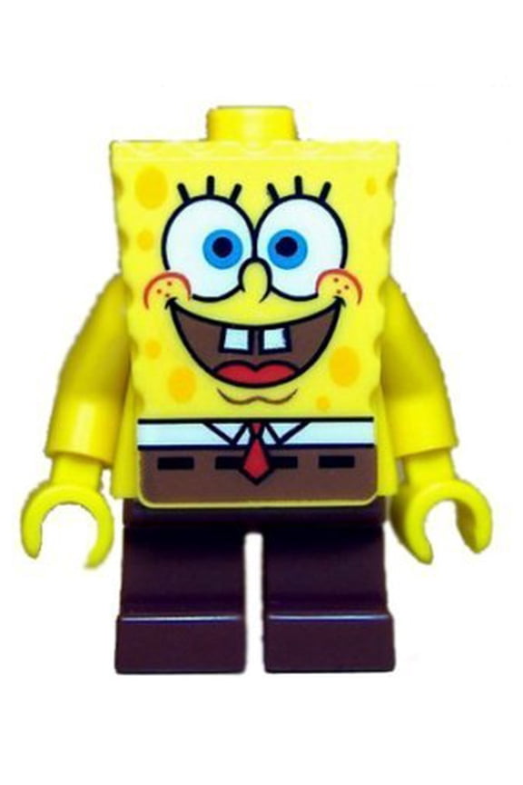 SpongeBob Squarepants Minifigure - SpongeBob I'm Ready Classic Version