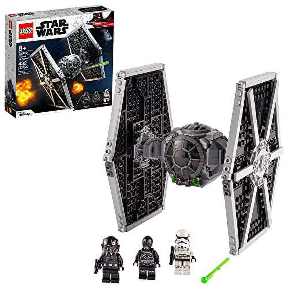 LEGO Star Wars 2021 Imperial TIE Fighter 75300 Building Kit, 432 Piece