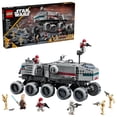 thumbnail image 1 of LEGO Star Wars: The Clone Wars Republic Juggernaut Building Toy for Kids - Pretend Play Set W 8/ Toy Figures - Collectible Model Kit for Boys & Girls, Ages 9+ - Gift Idea for Birthdays - 75413, 1 of 8