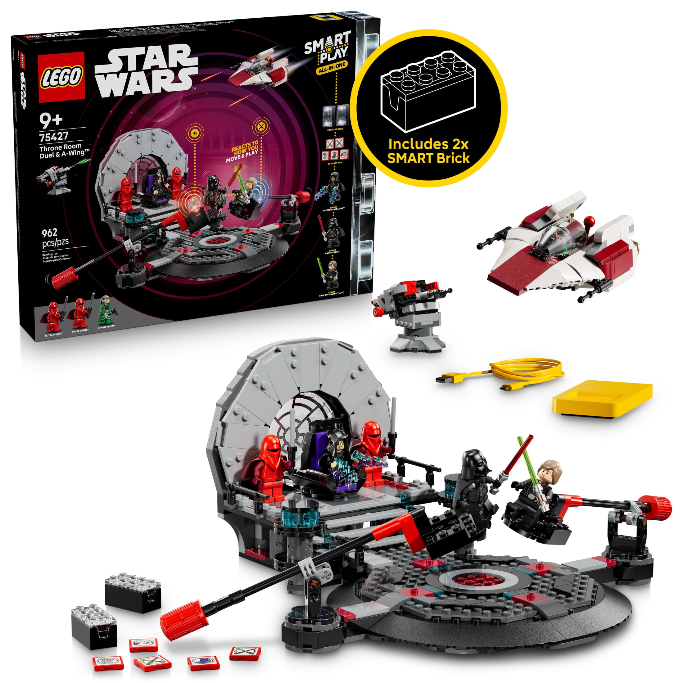 LEGO Star Wars SMART Play: Throne Room Duel & A-Wing Interactive
