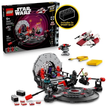 LEGO Star Wars SMART Play: Throne Room Duel & A-Wing Interactive Building Toy - All-In-One Set - Reacts to How You Move and Play with a SMART Brick - Gift for Boys, Girls and Kids Ages 9+ - 75427
