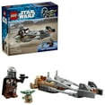 thumbnail image 1 of LEGO Star Wars The Mandalorian & Grogu's Speeder Bike - Building Toy for Boys & Girls, Ages 6+ - Great Gift for Kids - W/ 2 Star Wars Figures - 75436, 1 of 8