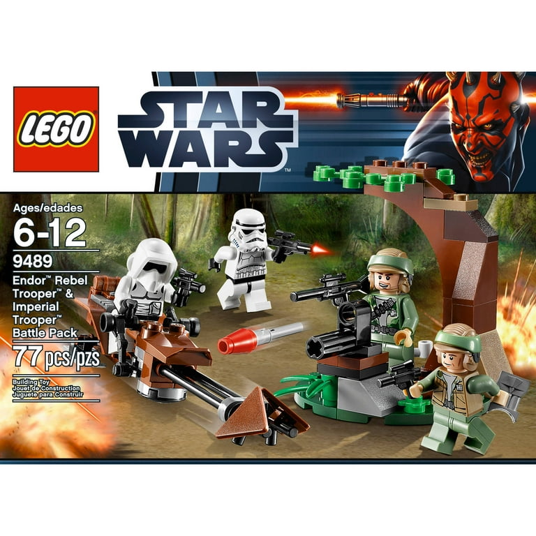 LEGO Star Wars Endor Rebel Trooper and Imperial Trooper 9489