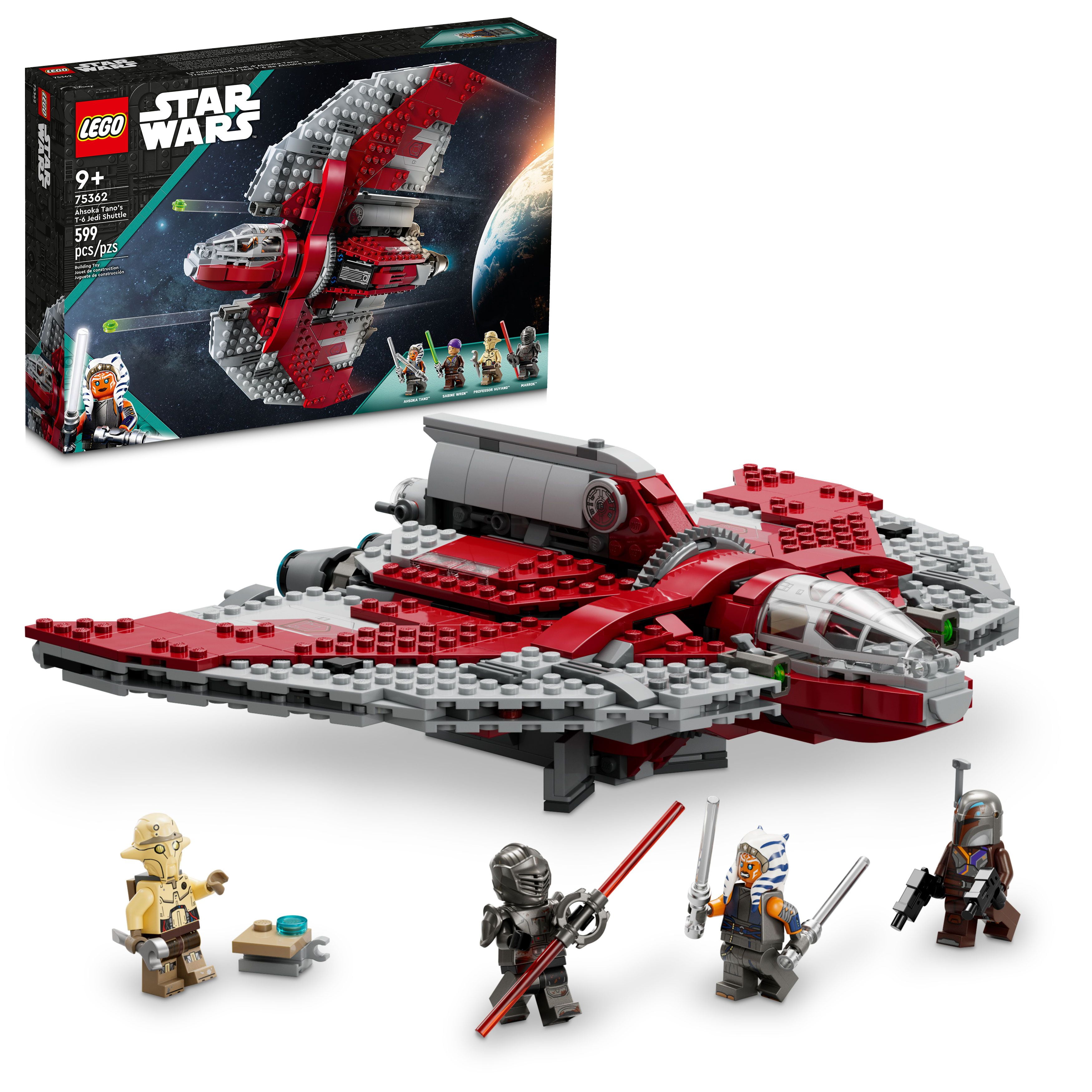 LEGO Star Wars Ahsoka Tano s T 6 Jedi Shuttle 75362 Walmart