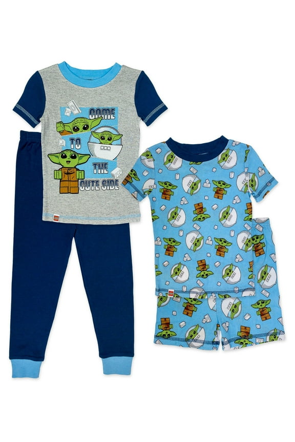 Star Wars Baby Yoda Cotton Sleepwear Set (Toddler Boys)