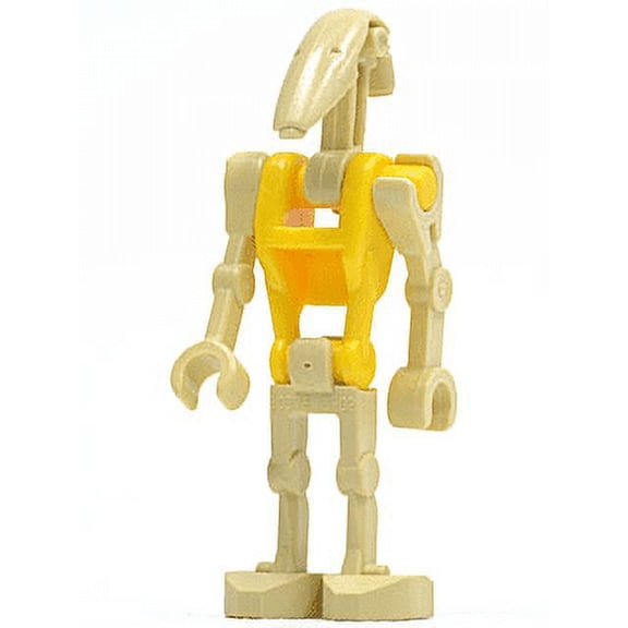 LEGO Star Wars Battle Droid Commander with Straight Arm and Yellow Torso Minifigure