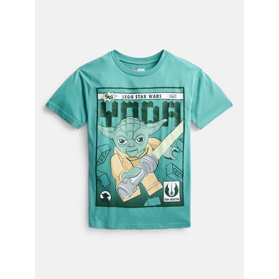 LEGO® Star Wars Boys' Graphic Crewneck Tee with Short Sleeves, Sizes 4-18