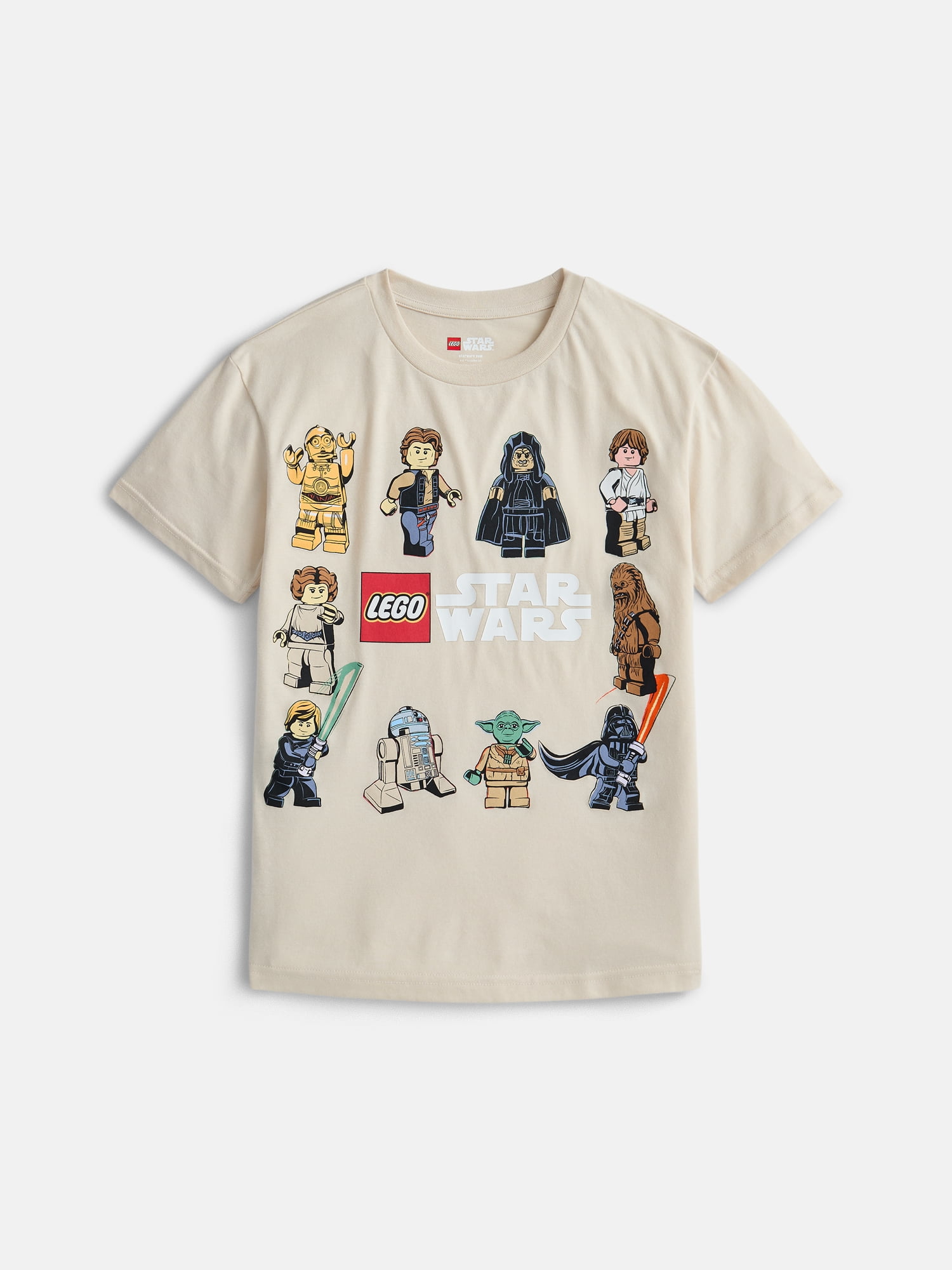 LEGO® Star Wars Boys' Graphic Crewneck Tee with Short Sleeves, Sizes 4-18