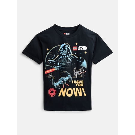 LEGO Star Wars LEGO® Star Wars Boys' Graphic Crewneck Tee with Short Sleeves, Sizes 4-18