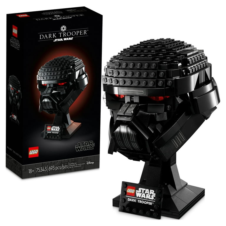 LEGO Star Wars Dark Trooper Helmet 75343 Buildable Model Kit