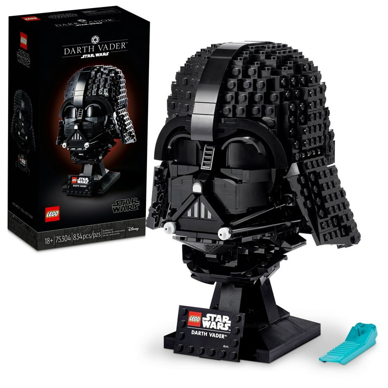 LEGO Star Wars Darth Vader Helmet 75304, Mask Display Model Kit for Adults to Build, Collectible Home Decor Model, Perfect Collectible and to School Gift Idea - Walmart.com