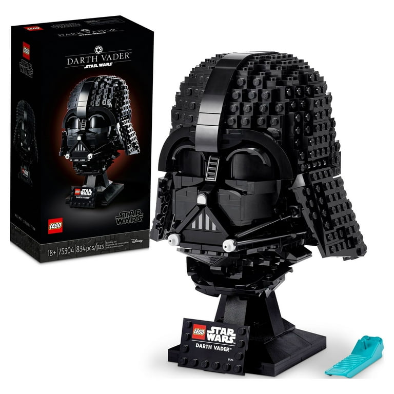 LEGO Star Wars Darth Vader Helmet 75304 Set, Mask Display Model Kit for  Adults to Build, Gift Idea for Men, Women, Him or Her, Collectible Home  Decor Model 