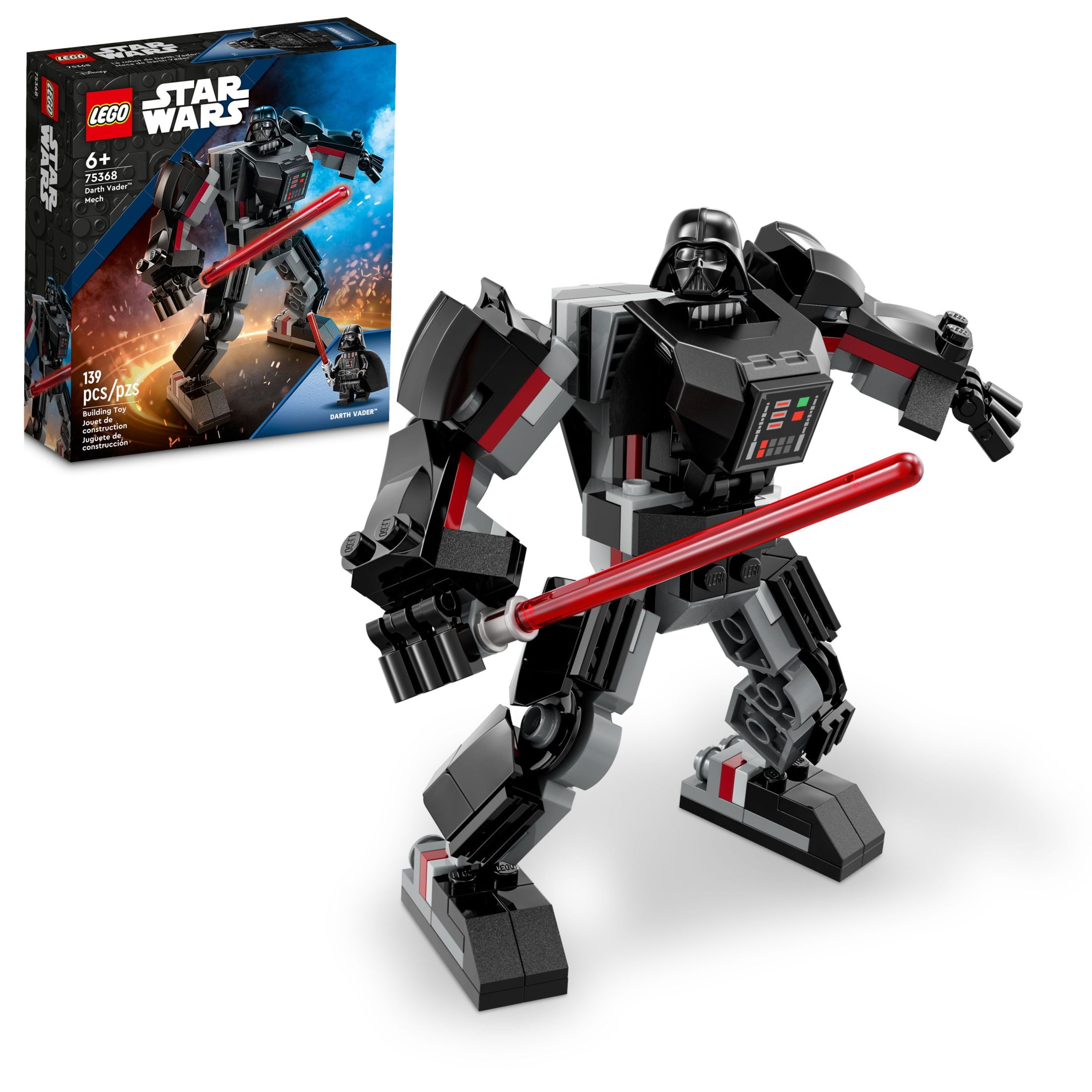 https://i5.walmartimages.com/seo/LEGO-Star-Wars-Darth-Vader-Mech-Buildable-Action-Figure-Collectible-Toy-Kids-Ages-6-Up-Features-Opening-Cockpit-Lightsaber-1-Minifigure-75368_0b8ace5e-f56f-4256-9107-d2ad8f8a0b1d.457deb642f6dcc5ce5dee8f6a0a40e29.jpeg