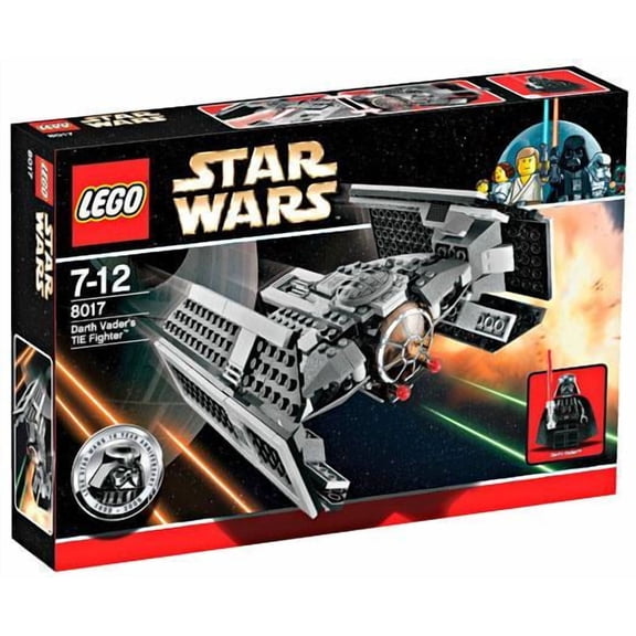 Star Wars A New Hope Darth Vader's TIE Fighter Set LEGO 8017