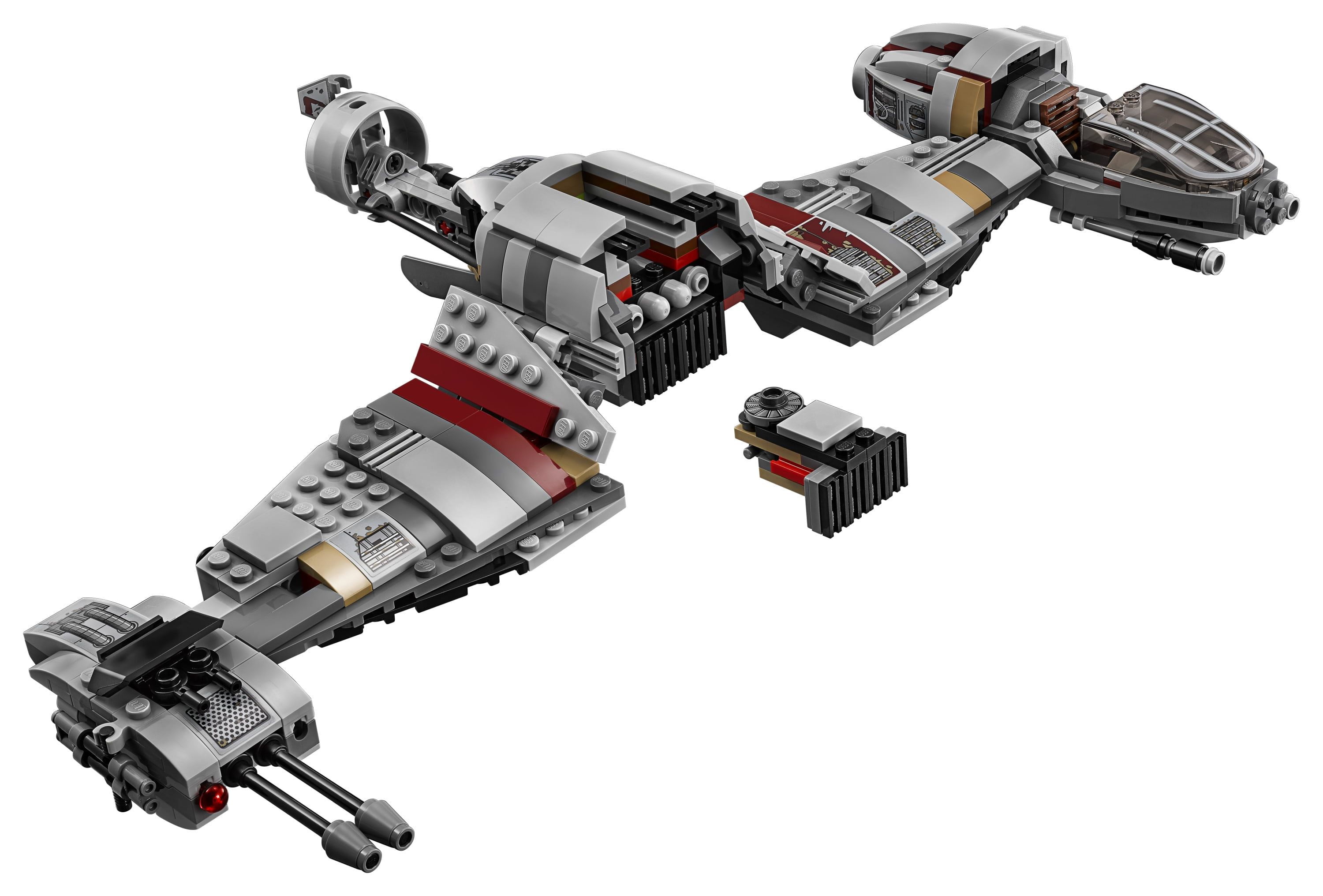  LEGO Star Wars: The Last Jedi Ski Speeder vs. First