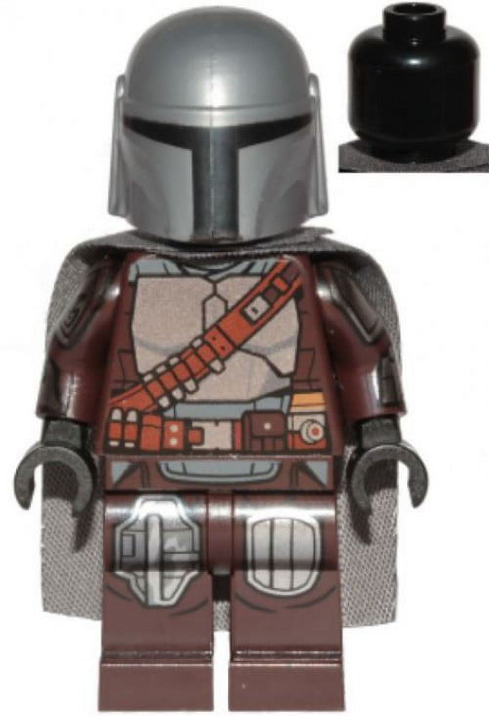 LEGO Star Wars Din Djarin (The Mandalorian) Minifigure (Silver Beskar Armor) (No Packaging)