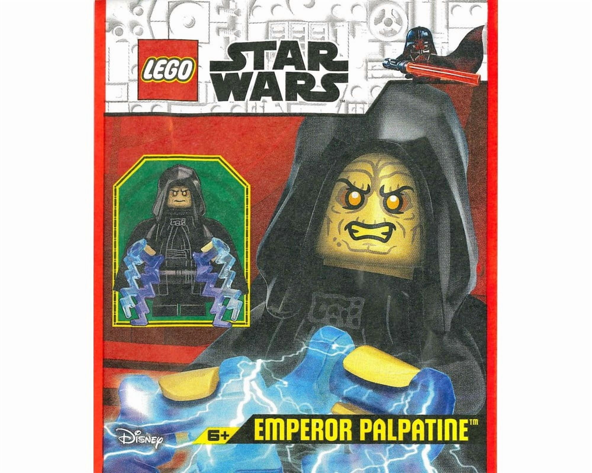 LEGO Star Wars: Emperor Palpatine Minifigure with Force Bolts (Figure 1.7 inches Tall)
