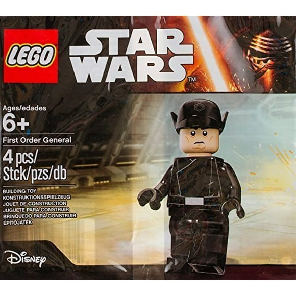 LEGO Star Wars First Order General Minifigure, 4 Pieces