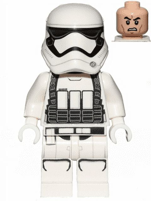 LEGO Star Wars First Order Heavy Assault Stormtrooper (Rounded Mouth Pattern) Minifigure