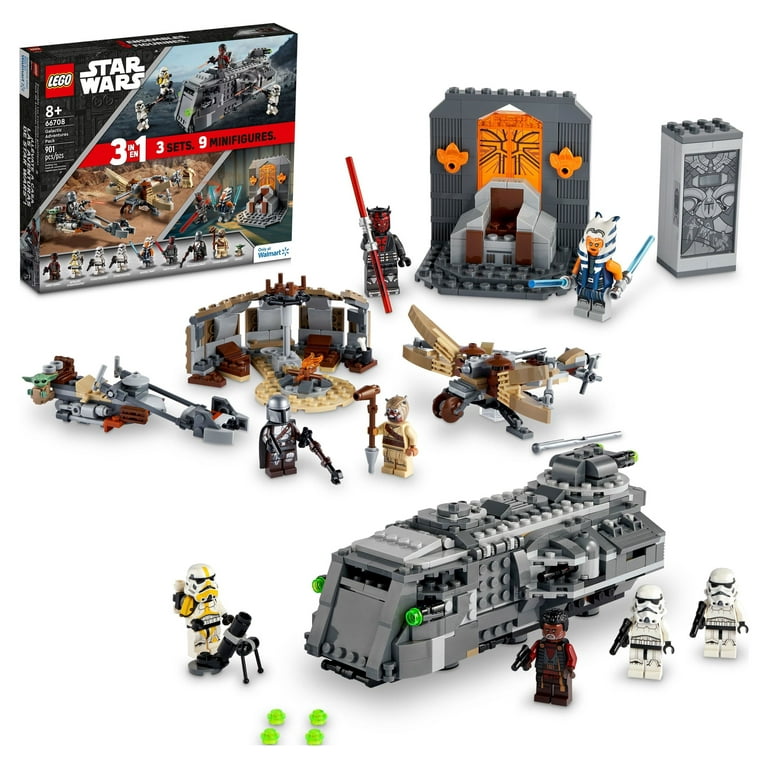 LEGO Star Wars Galactic Adventures Pack 66708 3-in-1 Building Toy