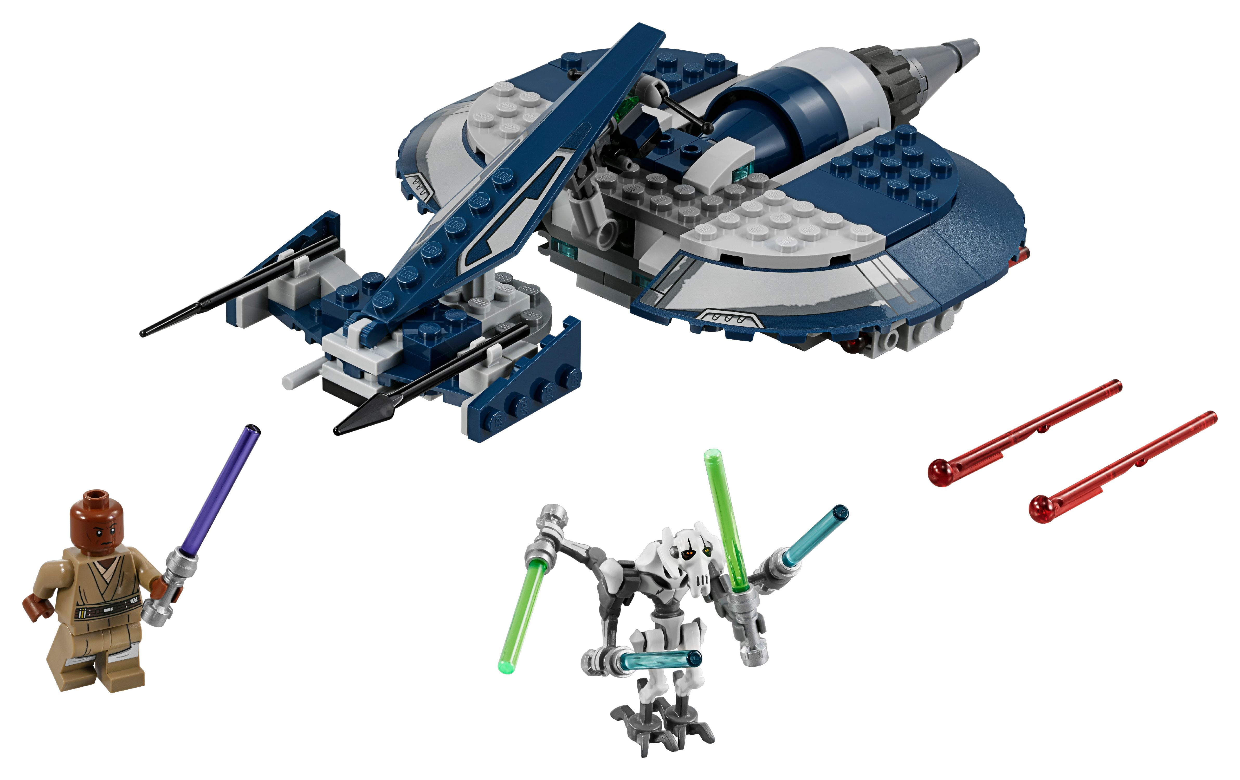 LEGO Star General Grievous' Combat Speeder Ship Set 75199 Walmart.com