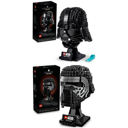 LEGO Star Wars Helmet Set – Kylo Ren & Darth Vader Collectible