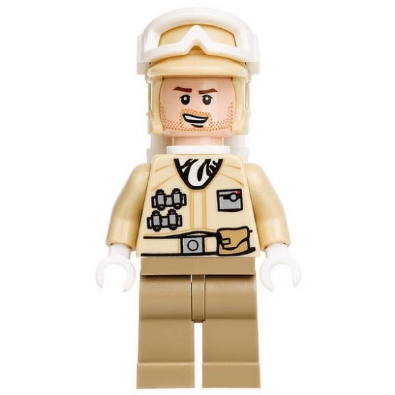 LEGO Star Wars Hoth Rebel Trooper, Stubble (75014) Minifigure