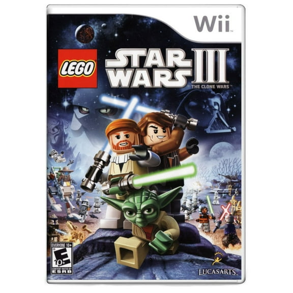 Pre-Owned LEGO Star Wars III The Clone Wars - Nintendo Wii