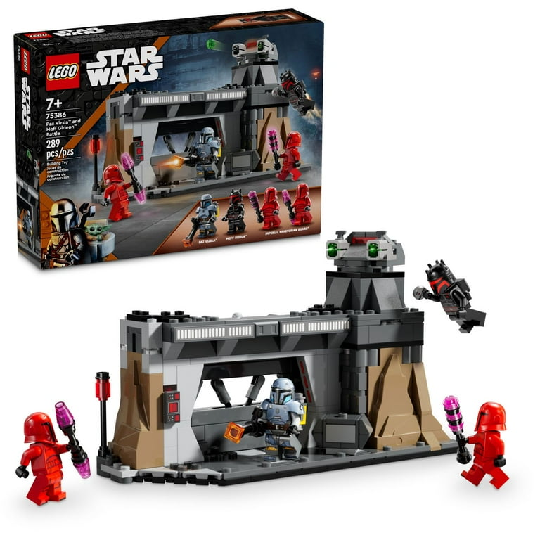 Free Shipping! LEGO Star Wars The Mandalorian Paz Vizsla and Moff