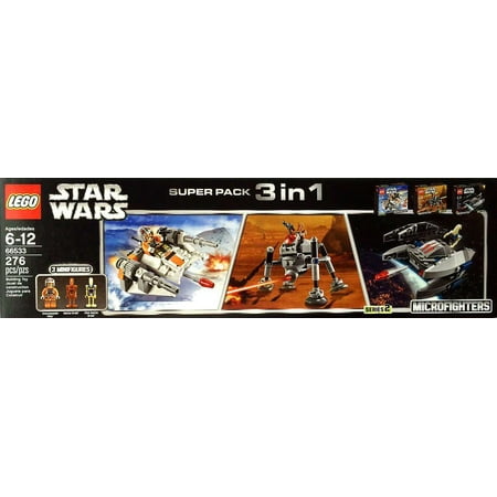 LEGO Star Wars Microfighters Super Pack 3 in 1 Set #66533