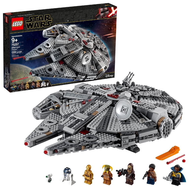 チャリンコ。 LEGO Star Wars Millennium Falcon 75257 - Starship Model for Kids