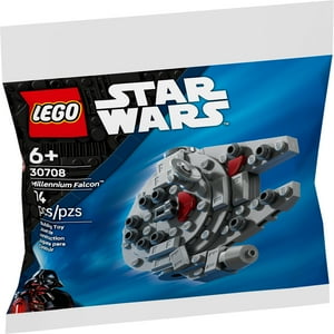 LEGO Star Wars Millennium Falcon Mini-Build - Juguete de construcción de nave espacial para niños, mayores de 6 años - 30708