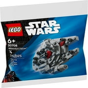 LEGO Star Wars Millennium Falcon Mini-Build - Space Ship Building Toy for Kids, Ages 6+ 30708