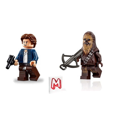LEGO Star Wars Minifigure Combo - Han Solo & Chewbacca with Weapons (20th Anniversary Edition)