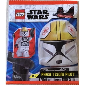 LEGO Star Wars: Phase 1 Clone Pilot Minifigure with Pistol - Ages 6+
