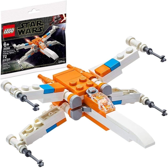 LEGO Star Wars Poe Dameron's X-Wing Starfighter 30386 Building Kit (70 Pieces)